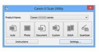 Canon IJ Scan Utility Tool
